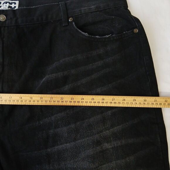 KBB by KAHLANA Women's Mid-Rise 'The Barrel Leg Jean' Black Wash SZ 26 3X NWT - Picture 6 of 9